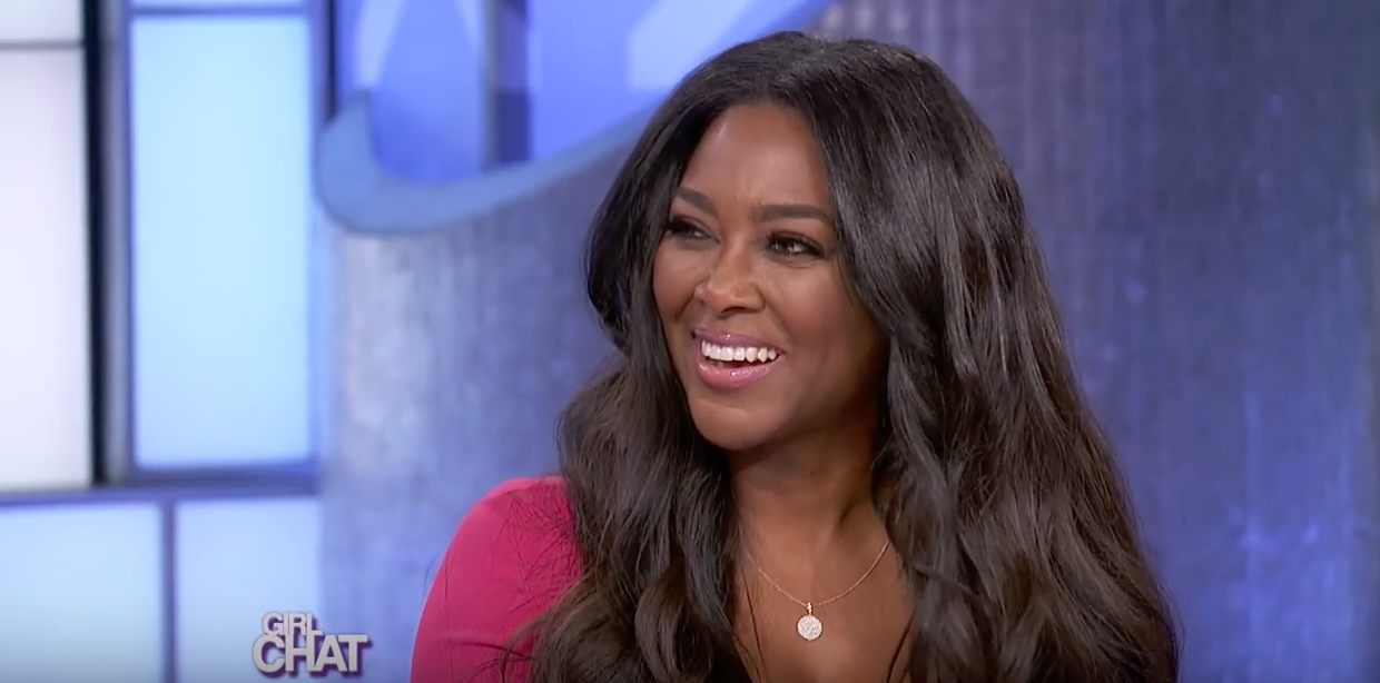 Kenya Moore Lights Up As She Talks About Her Boyfriend on 'The Real'
